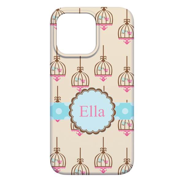 Kissing Birds iPhone 13 Pro Max Case - Back