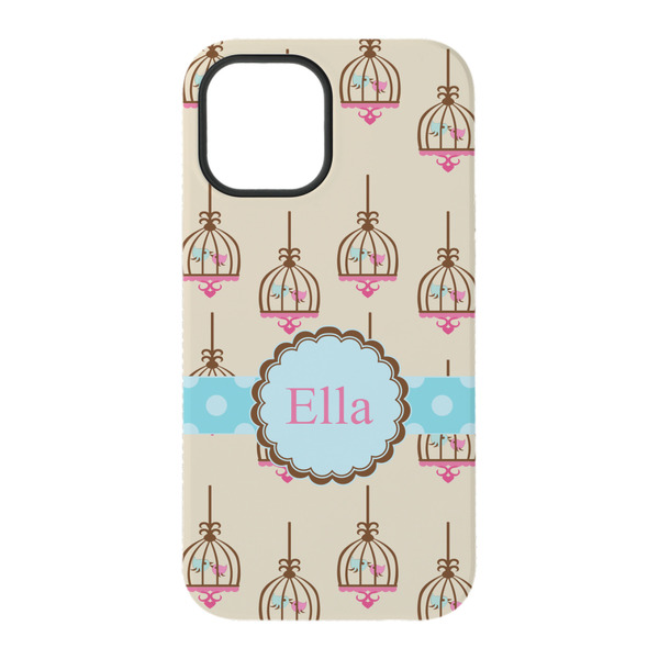 Kissing Birds iPhone 15 Pro Tough Case - Back