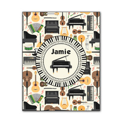 Musical Instruments Wood Print - 11x14 (Personalized)