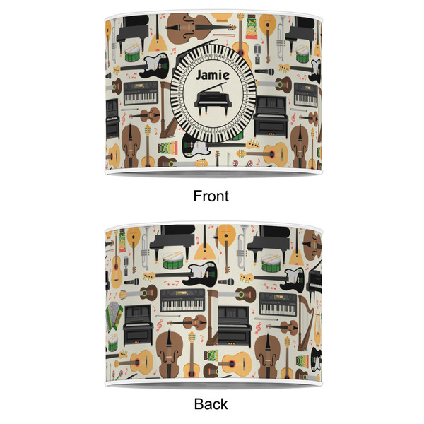 Musical Instruments 12" Drum Lampshade - APPROVAL (Poly Film)