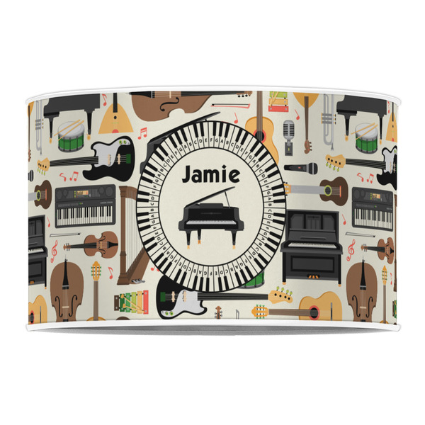 Musical Instruments 12" Drum Lampshade - FRONT (Poly Film)