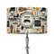 Musical Instruments 12" Drum Lampshade - ON STAND (Fabric)