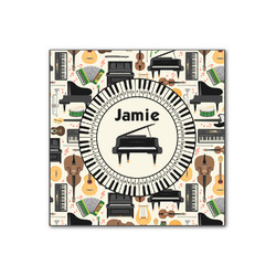 Musical Instruments Wood Print - 12x12 (Personalized)