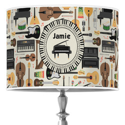 Musical Instruments 16" Drum Lamp Shade - Poly-film (Personalized)