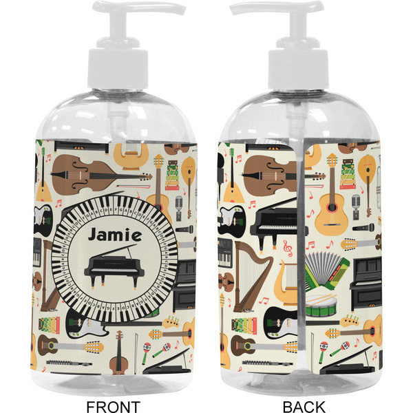 Musical Instruments 16 oz Plastic Liquid Dispenser- Approval- White