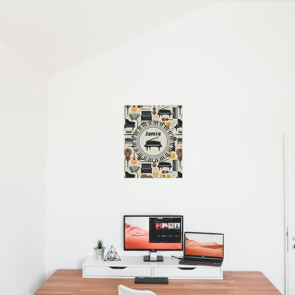 Musical Instruments 16x20 - Matte Poster - On the Wall