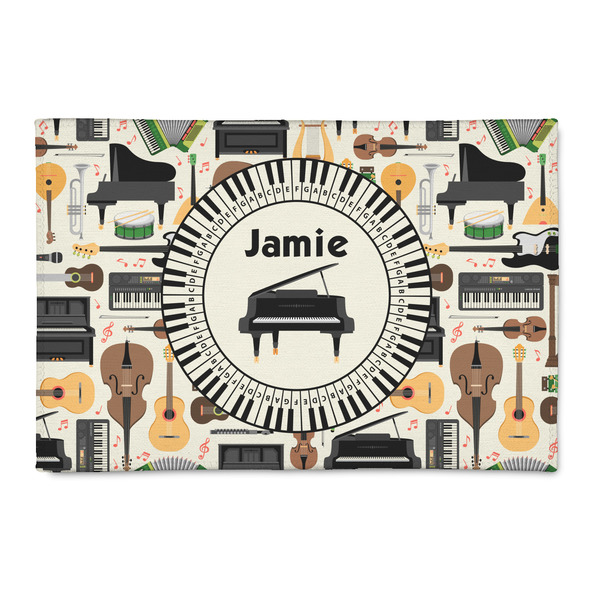 Custom Musical Instruments 2' x 3' Indoor Area Rug (Personalized)