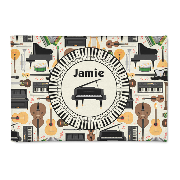 Custom Musical Instruments Patio Rug (Personalized)