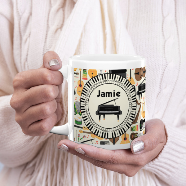 Musical Instruments 20oz Coffee Mug - LIFESTYLE