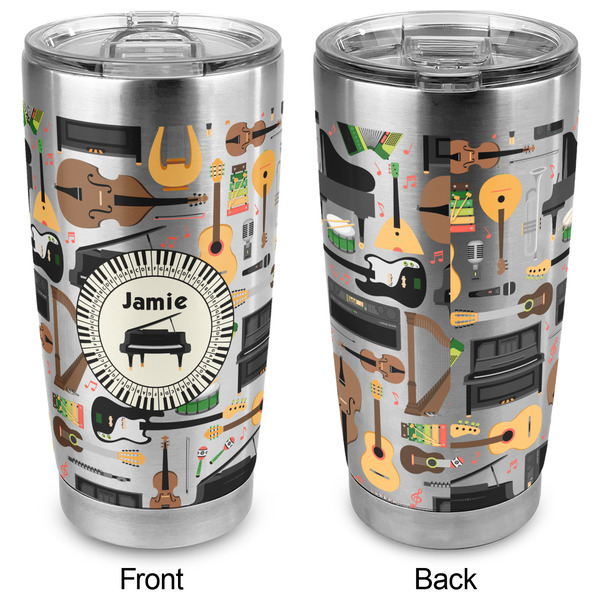 Musical Instruments 20oz SS Tumbler - Full Print - Approval