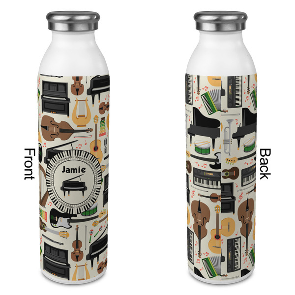 Musical Instruments 20oz Water Bottles - Full Print - Approval