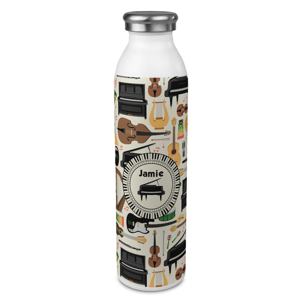 Custom Musical Instruments 20oz Stainless Steel Water Bottle - Full Print (Personalized)