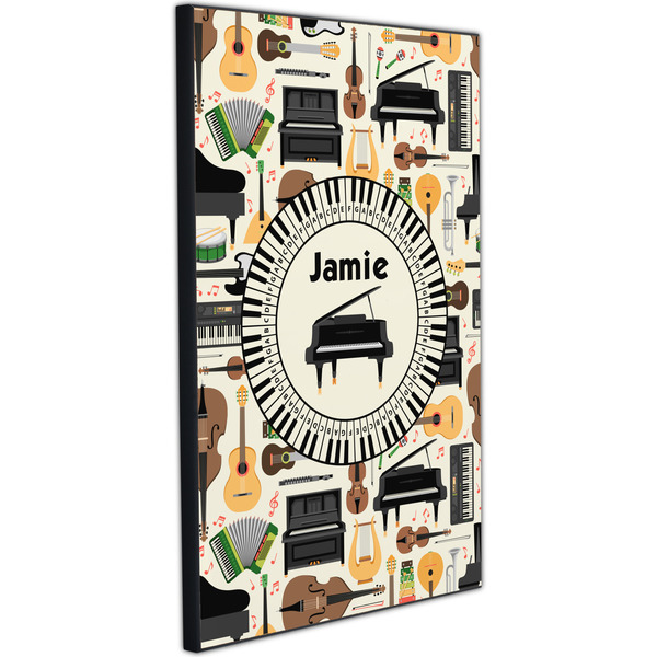 Musical Instruments 20x30 Wood Print - Angle View