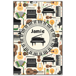 Musical Instruments Wood Print - 20x30 (Personalized)