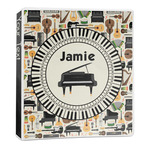 Musical Instruments 3-Ring Binder - 1 inch (Personalized)
