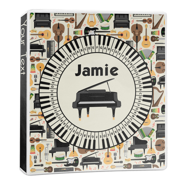 Custom Musical Instruments 3-Ring Binder - 1 inch (Personalized)