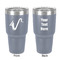 Musical Instruments 30 oz Stainless Steel Tumbler - Grey - Double-Sided (Personalized)