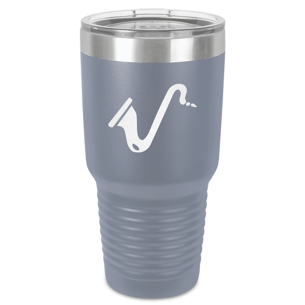 Custom Musical Instruments 30 oz Stainless Steel Tumbler - Grey - Single-Sided