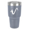 Musical Instruments 30 oz Stainless Steel Ringneck Tumbler - Grey - Front