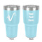 Musical Instruments 30 oz Stainless Steel Tumbler - Teal - Double-Sided (Personalized)