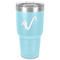 Musical Instruments 30 oz Stainless Steel Ringneck Tumbler - Teal - Front