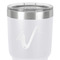 Musical Instruments 30 oz Stainless Steel Ringneck Tumbler - White - Close Up