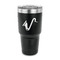 Musical Instruments 30 oz Stainless Steel Ringneck Tumblers - Black - FRONT