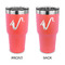 Musical Instruments 30 oz Stainless Steel Tumbler - Coral - Double Sided (Personalized)