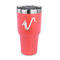 Musical Instruments 30 oz Stainless Steel Tumbler - Coral - Single Sided