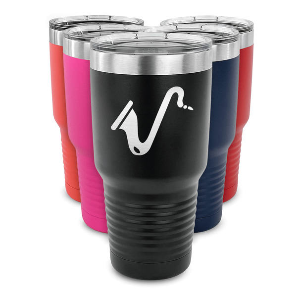 Musical Instruments 30 oz Stainless Steel Ringneck Tumblers - Parent/Main