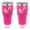 Musical Instruments 30 oz Stainless Steel Tumbler - Pink - Double Sided (Personalized)