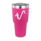 Musical Instruments 30 oz Stainless Steel Ringneck Tumblers - Pink - FRONT