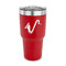 Musical Instruments 30 oz Stainless Steel Ringneck Tumblers - Red - FRONT