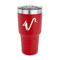Musical Instruments 30 oz Stainless Steel Tumbler - Red - Single Sided