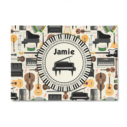 Musical Instruments 4' x 6' Indoor Area Rug (Personalized)