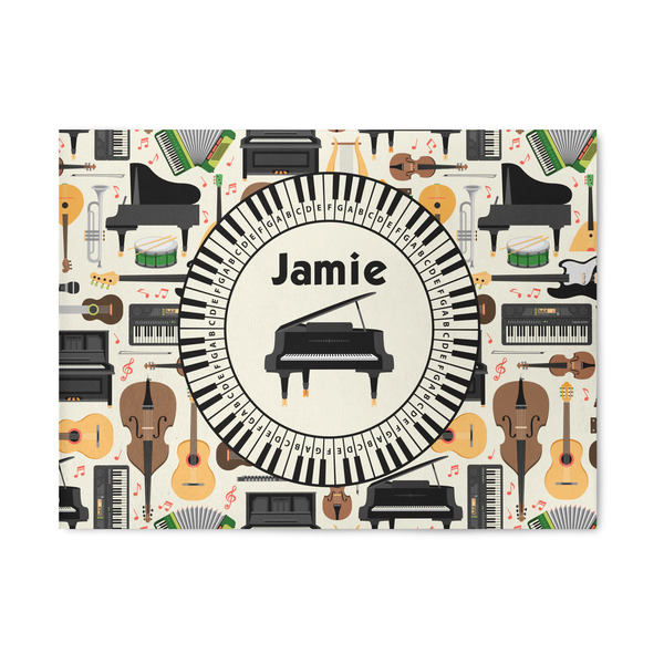 Custom Musical Instruments Area Rug (Personalized)