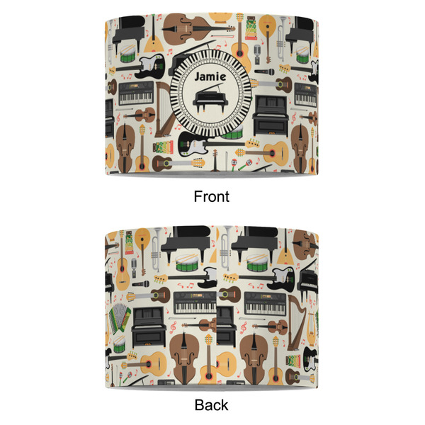 Musical Instruments 8" Drum Lampshade - APPROVAL (Fabric)