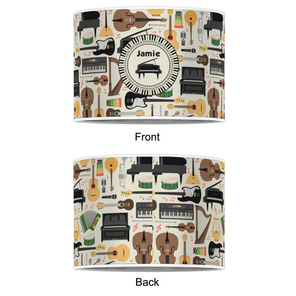 Musical Instruments 8" Drum Lampshade - APPROVAL (Poly Film)