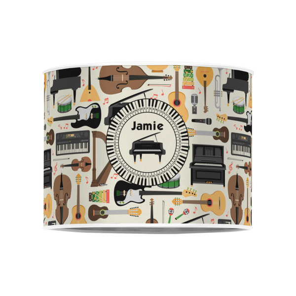 Musical Instruments 8" Drum Lampshade - FRONT (Poly Film)