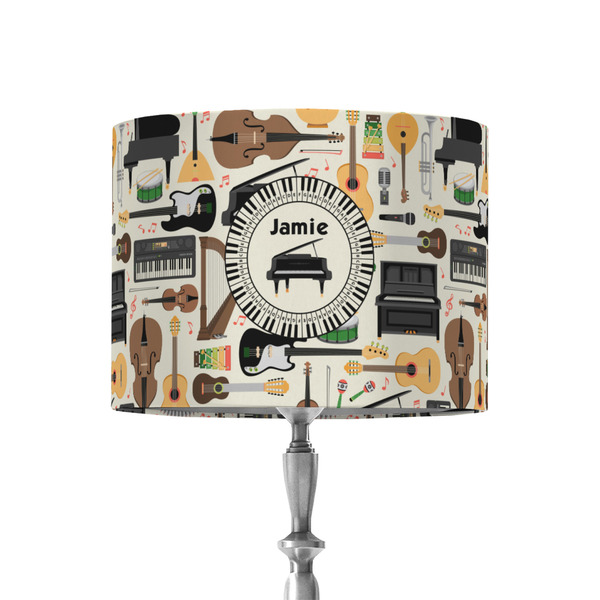 Custom Musical Instruments 8" Drum Lamp Shade - Fabric (Personalized)