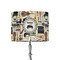 Musical Instruments 8" Drum Lampshade - ON STAND (Fabric)