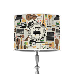 Musical Instruments 8" Drum Lamp Shade - Poly-film (Personalized)