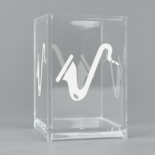 Custom Musical Instruments Acrylic Pen Holder