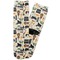 Musical Instruments Adult Crew Socks - Single Pair - Front and Back