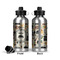 Musical Instruments Aluminum Water Bottle - Front and Back