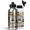 Musical Instruments Aluminum Water Bottles - MAIN (white &silver)