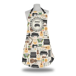 Musical Instruments Apron w/ Name or Text