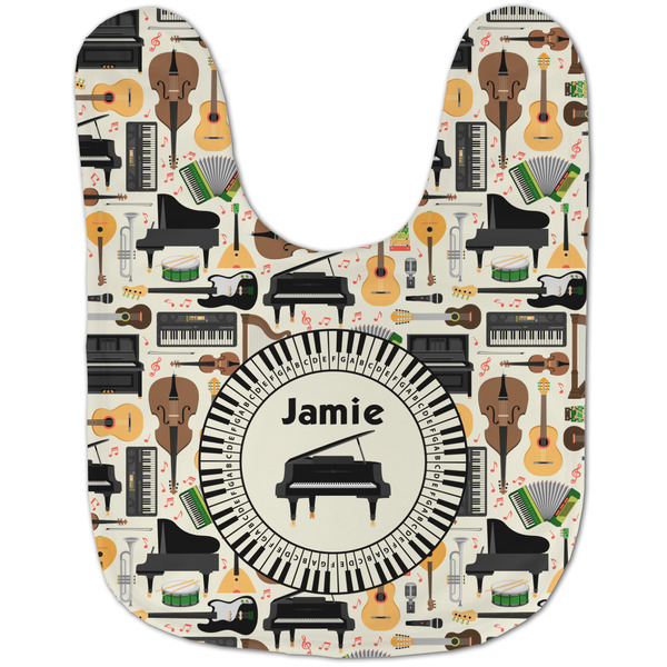 Musical Instruments Baby Bib - AFT flat