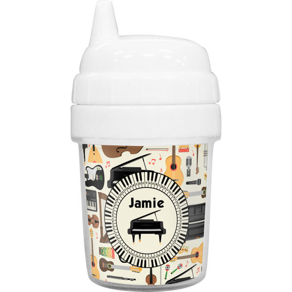 Custom Musical Instruments Baby Sippy Cup (Personalized)