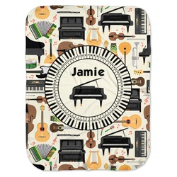 Musical Instruments Baby Swaddling Blanket (Personalized)